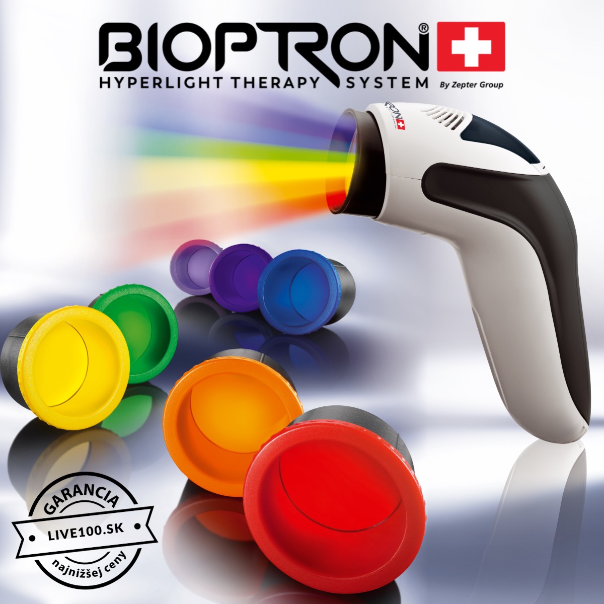 Biolampa Bioptron MedAll kolorterapia farebná terapia