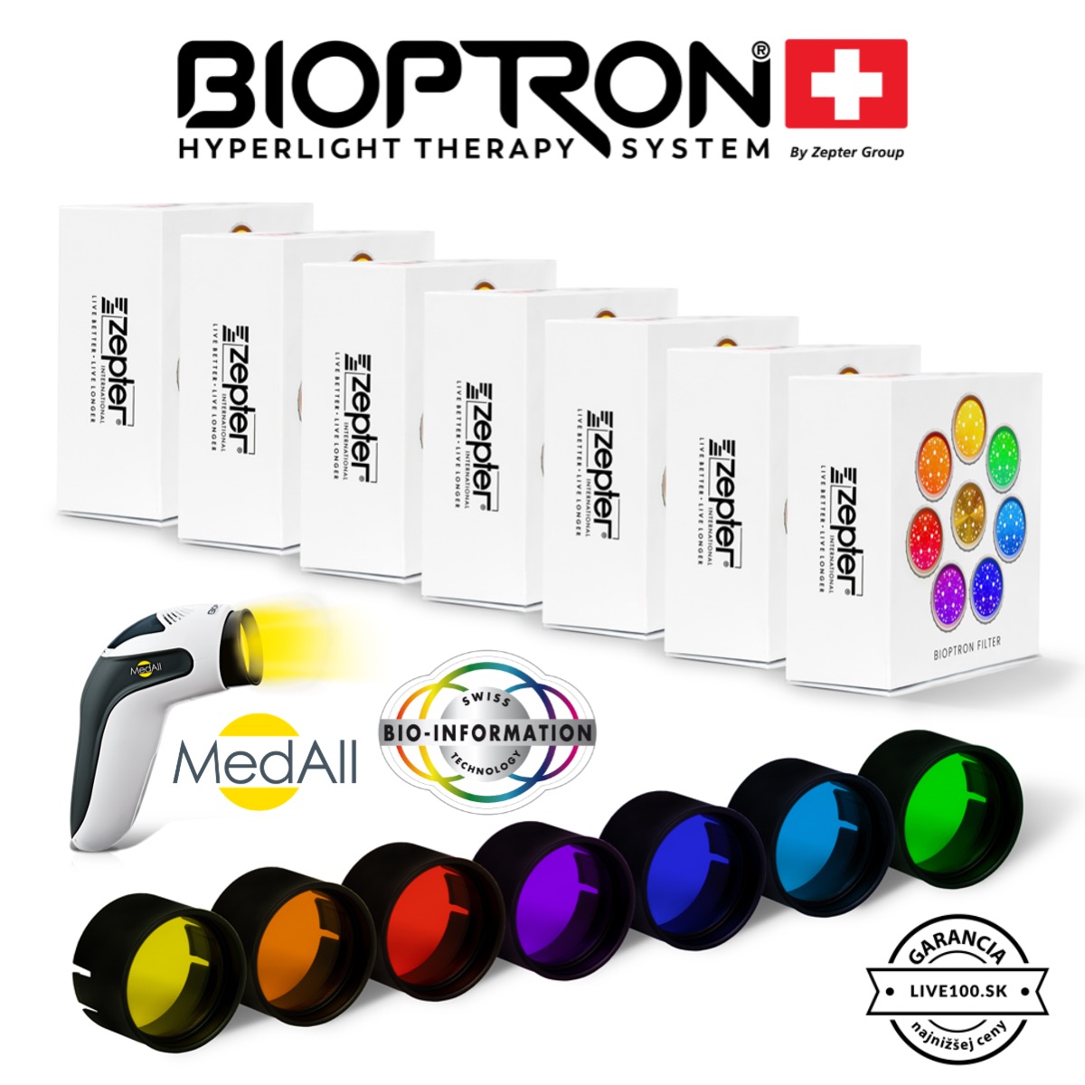 Biolampa Zepter Bioptron MedAll kolorterapia