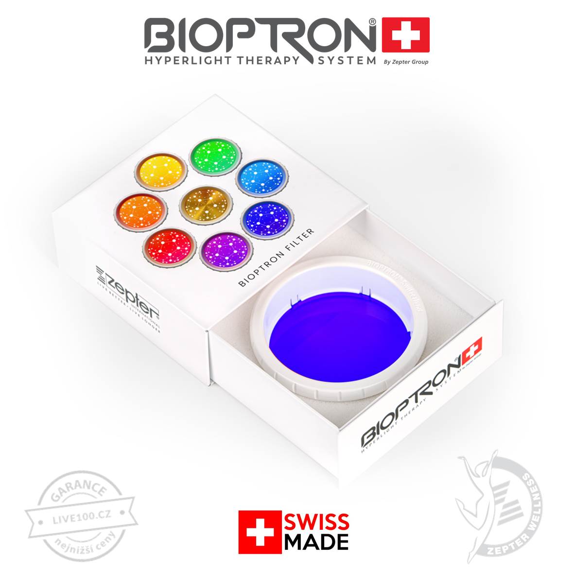 Zepter Bioptron Pro 1 - filter indigo najlepšia ponuka
