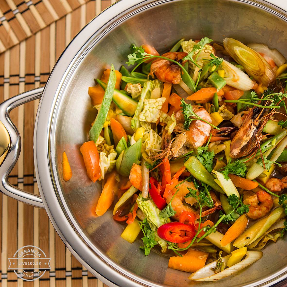 zepter-panvica-nerez-wok-30cm-4,5l-zelenina