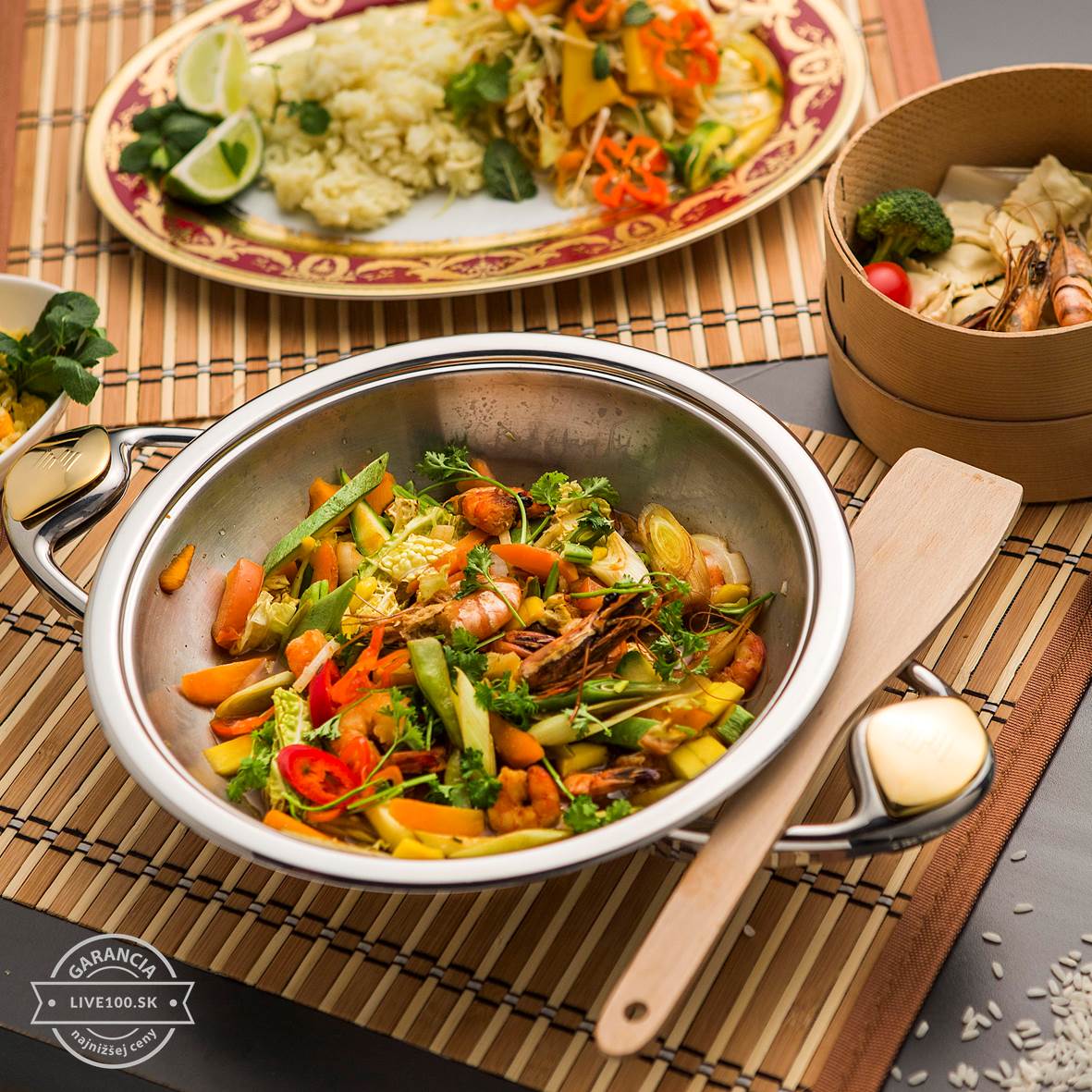 zepter-panvica-wok-nerez-24cm-2,4l-morské-plody