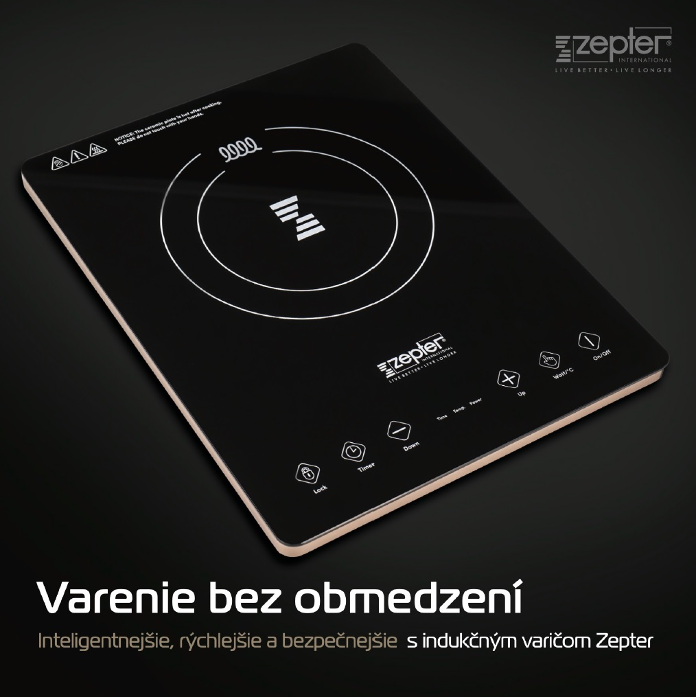Indukcny varic Zepter bez obmedzeni